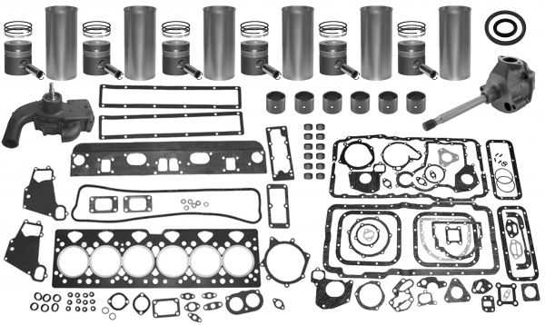 Motorreparatursatz 36tlg für Massey Ferguson MF 1134 2720-3650, Motor: AT6.354.4